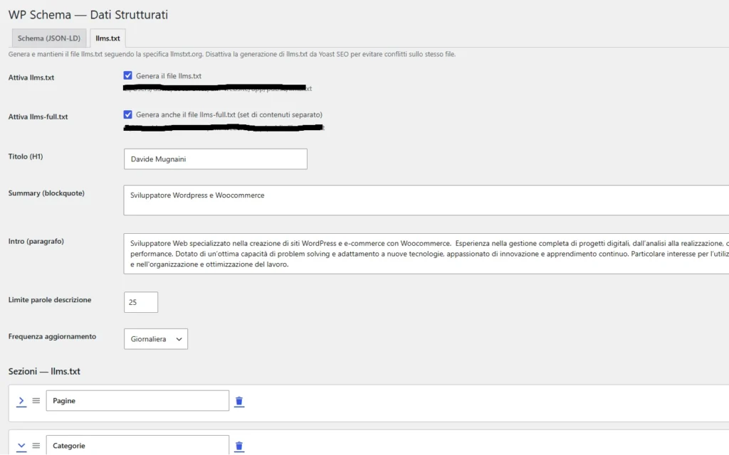 Plugin-personalizzare-llms-txt-settings